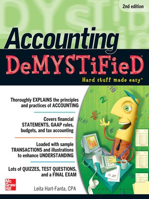 cover image of Accounting DeMYSTiFieD